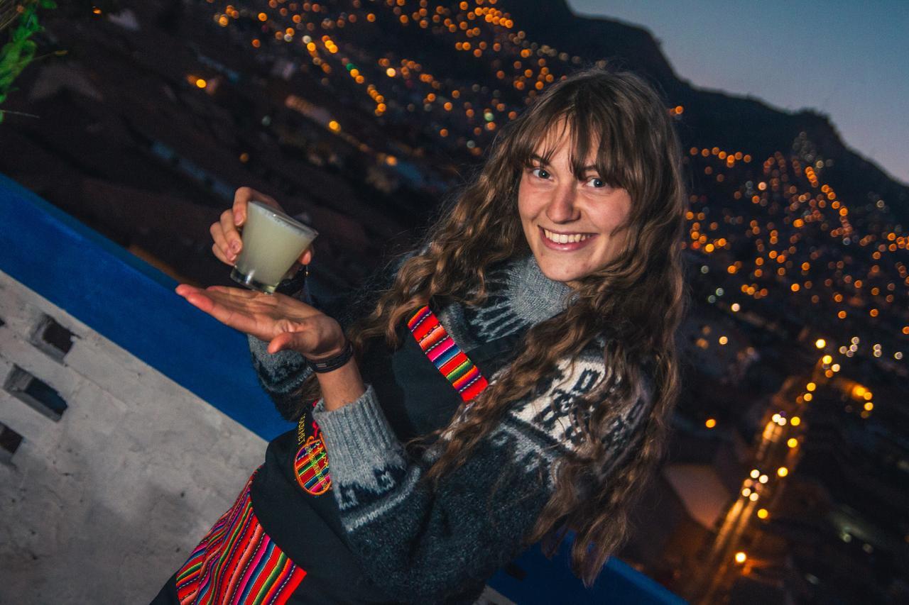 La Casita Azul Hostel Cuzco Zewnętrze zdjęcie