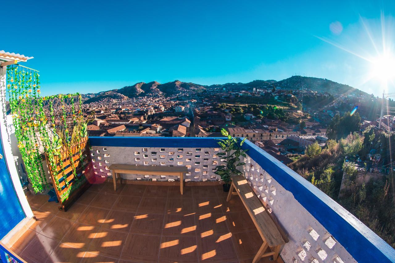 La Casita Azul Hostel Cuzco Zewnętrze zdjęcie