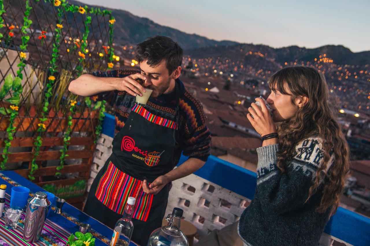 La Casita Azul Hostel Cuzco Zewnętrze zdjęcie