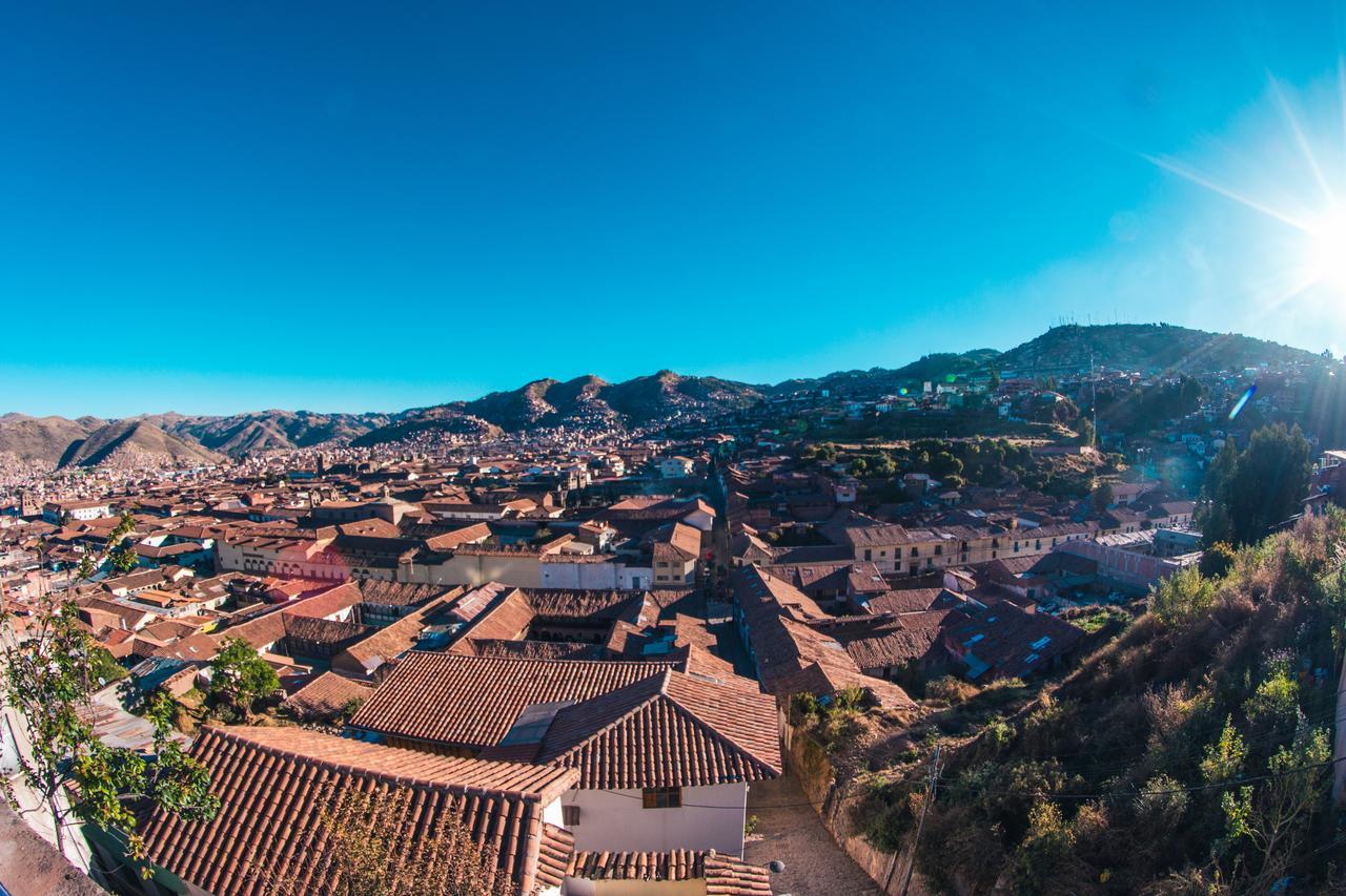 La Casita Azul Hostel Cuzco Zewnętrze zdjęcie